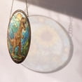 thumbnail image 4 of T-Rex Stained Glass SunCatcher Dinosaur Window Hanging Trex Home Decoration Gift Dinosaur Lover Gift T-Rex Dinosaur Decor, Stained Glass Ornament 2025, Holiday Decoration,, 4 of 6