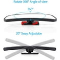 thumbnail image 2 of ORUYROP Blind Spot Mirror for Cars Car Side Mirror Blind Spot Auto Blind Spot Mirrors Wide Angle Mirror Convex Rear View Mirror Stick on Design Adjustable, 2 of 7
