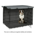 thumbnail image 5 of Jokapy Dog Crate Cover Durable Polyester Pet Kennel Cover Universal Dog Cage Cover for 24-48 inches Wire Dog Crate, 5 of 7