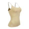 thumbnail image 2 of Top George para Mujer, Beige Tirante Delgado Talla EG, 2 of 4