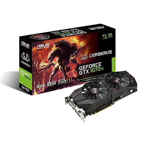Asus 8GB Geforce GTX 1070 Ti HDMI 2.0/DisplayPort 1.4/DVI-D