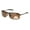 Copper Brown, variant on Polarized Mens Rimless Sport Metal Rim Rectangular Sunglasses Copper Brown