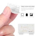 thumbnail image 3 of AURARMLET Acrylic Sign Holders for Displaying Assorted Color and Reusable Proper Size for Cards and Panels 100 Pieces, 3 of 7