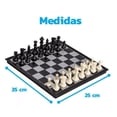 thumbnail image 3 of Bluelander Ajedrez profesional y magnético Blanco/Negro, 3 of 4