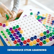 Educational Insights Design and Drill Activity Center, STEM Construction Toy, Ages 3+