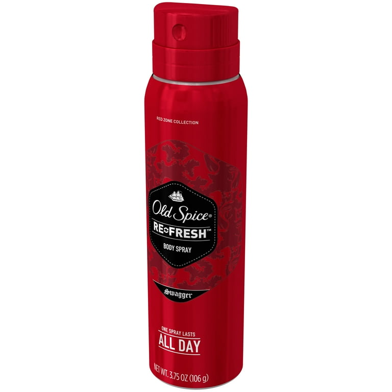Old Spice 3.75 Oz. Swagger Scent Red Zone Men s Body Spray