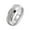 Silver, variant on Mens 10mm Stainless Steel Ring Sand Blast Glitter Finish Ring Matte Finish Beveled Polished Edge Statement Band Gold Size 7