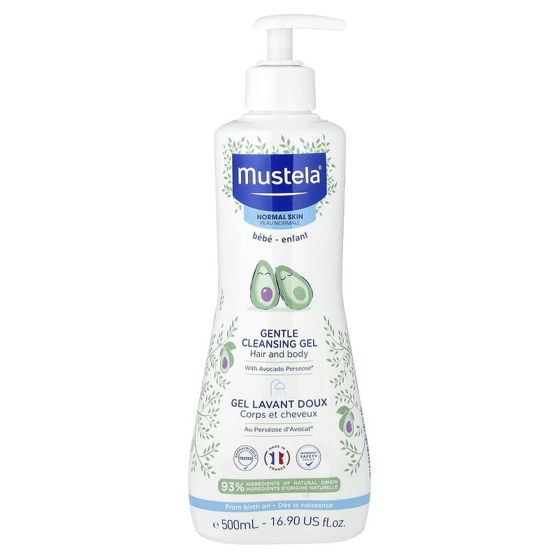 (Pack of 3) Mustela Gel Gentle Cleansing 16.9 Fl Oz