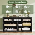 thumbnail image 4 of 7 Drawer Dresser for Bedroom,Modern Chest of Drawer,Handle Free Design,Storage Cabinet for Living Room, Bedroom,Dresser TV Stand, Wood Drawer Organizer,Easy Assembly, 4 of 7