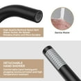 thumbnail image 4 of Freestanding Bathtub Faucet, Floor Mounted Tub Filler Faucet, Bathroom Tub Faucets with Handheld Shower, 4 of 7