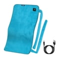 thumbnail image 1 of FNNMNNR USB Heating pad for Back  Neck  and Shoulder Pain Relief with Two Straps - Dry & Moist Heat Therapy Option, 1 of 6