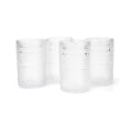 thumbnail image 5 of Sabatier 4 pack Soda Lime Hobnail HiBall Glass 400ml Clear, 5 of 5