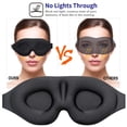 thumbnail image 3 of Sleep Mask, Sleeping Eye Mask for Women Men, Contoured Cup Night Blindfold, 3 of 8