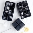 thumbnail image 3 of DEKAXID 4/6/8/15 Molde para bandeja de hielo grande de rejilla gigante de silicona de grado alimenticio, molde cuadrado para cubitos de hielo, molde para hacer cubitos de hielo DIY, 3 of 5