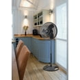 thumbnail image 2 of Lasko 16" Adjustable Oscillating Pedestal Fan with 3 Speeds, 2521, Black, 18" L, New, 2 of 9