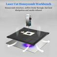 thumbnail image 6 of 400*400mm Honeycomb Laser Bed,Honeycomb Working Panel Set, Laser Bed for Diode or CO2 Laser Engraver Cutting Machine, Steel Honeycomb Table,Laser Grid of Engraver Accessories. (15.7x15.7x0.87in), 6 of 9