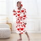 thumbnail image 5 of Ropa de cama Ropa infantil Albornoz grueso con capucha alargado Pijamas de terciopelo para niñas Camisón de poliéster para niñas, 5 of 7