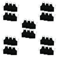 thumbnail image 1 of 30 Pack Delantal de Cocina Negro con 2 Bolsillos Delantal Antisuciedad Adecuado para Barbacoa Cocina Cocina Hornear Restaurante, 1 of 10