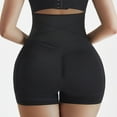 thumbnail image 4 of SWSMCLT Women's High Waist Body Shaper Shorts Seamless Tummy Control Waist Trainer Cincher Padded Thigh Butt Lifter Shapewear Panties Hip Enhancer Girdle Underwear Black Large, 4 of 5