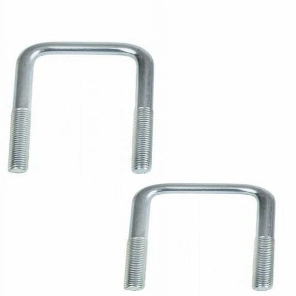 Boat Trailer U-Bolt | 3 Inch Zinc Plated Steel (Pair)