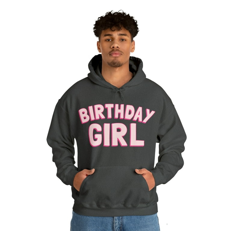 Birthday Girl Party Graphic Hoodie Sweatshirt Sizes S 5XL