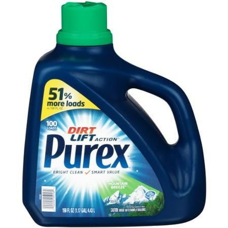 Purex Ultra Concentrated Liquid Detergent, Mountain Breeze, 150 Fluid (The Best E Liquid Concentrates)
