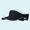 thumbnail image 2 of Sun Hats for Women Uv Protection , Packable Sun Hat , Womens Sun Hats Packable Lightweight Performance Sun Visor for Athletic Men and Women with UPF 50+ Sun and Adjustable Sweatband, 2 of 4