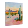 thumbnail image 2 of Stupell Industries Modern Cactus Desert with Soft Sunset Canvas Art, 16 x 20, by The Prints Vibe, 2 of 8