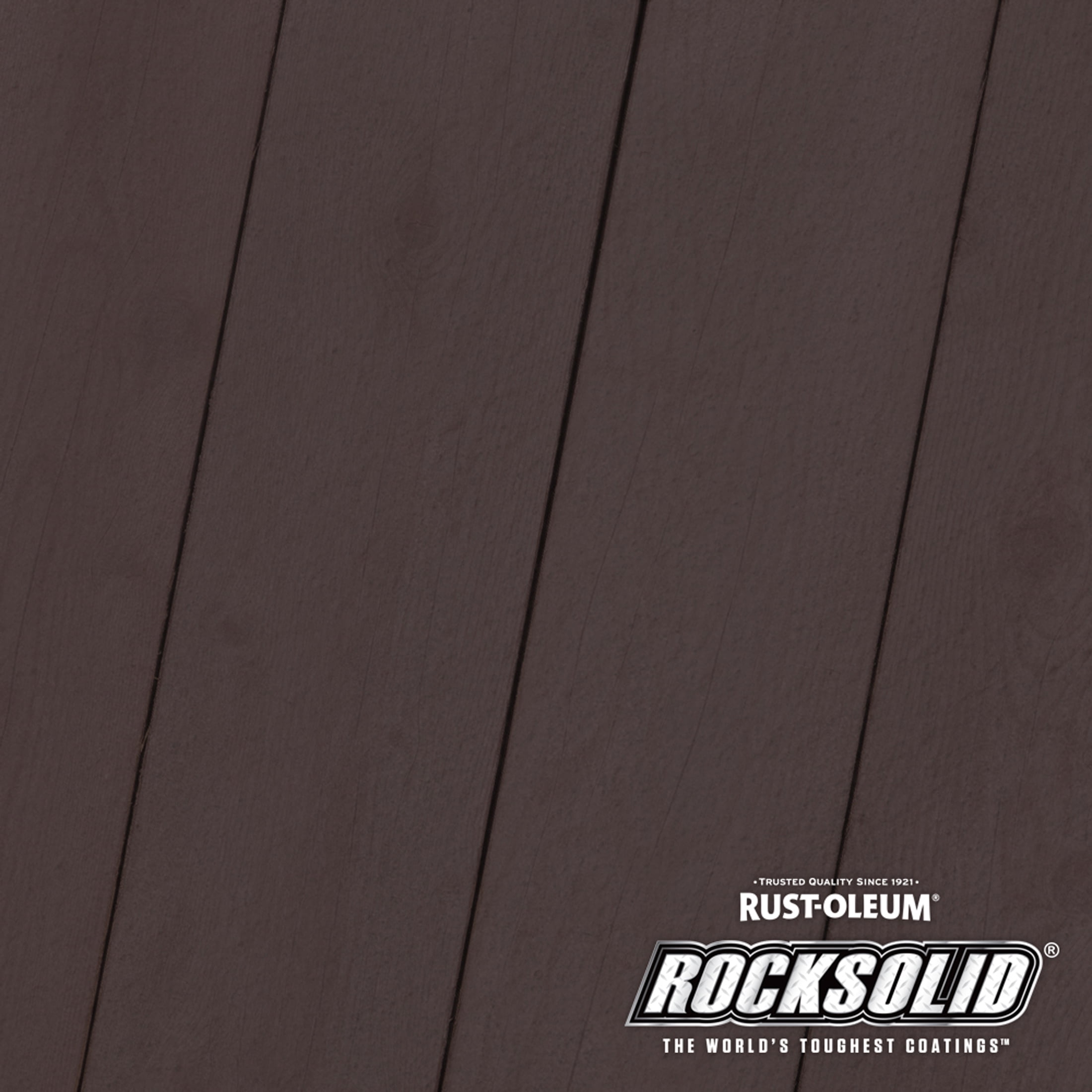 Teak, Rust-Oleum RockSolid 6X Exterior Wood Deck Coat-319666T, Gallon