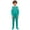 Green, variant on TTAO Adaptive Clothing for Special Needs Kids Long Sleeve Anti-strip Footed Jumpsuit with Zipper at Back and Leg Green 12