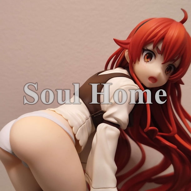 Figuras de acción de Anime de PVC, juguetes coleccionables Hentai de 18CM, modelo de muñeca de Anime, Ques Q Eris Boreas Greyrat 1/7, Okigae Mode, chica Sexy, regalo Fivean unisex