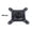 Black, variant on Portable Monitor 75mm 100mm VESA Mount Plate for Desk Arm Screen Viewing