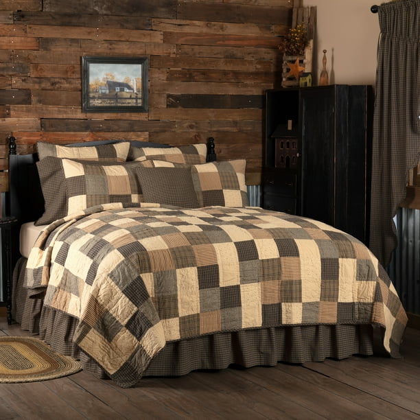 Country Farmhouse Black Primitive Bedding Prim Grove