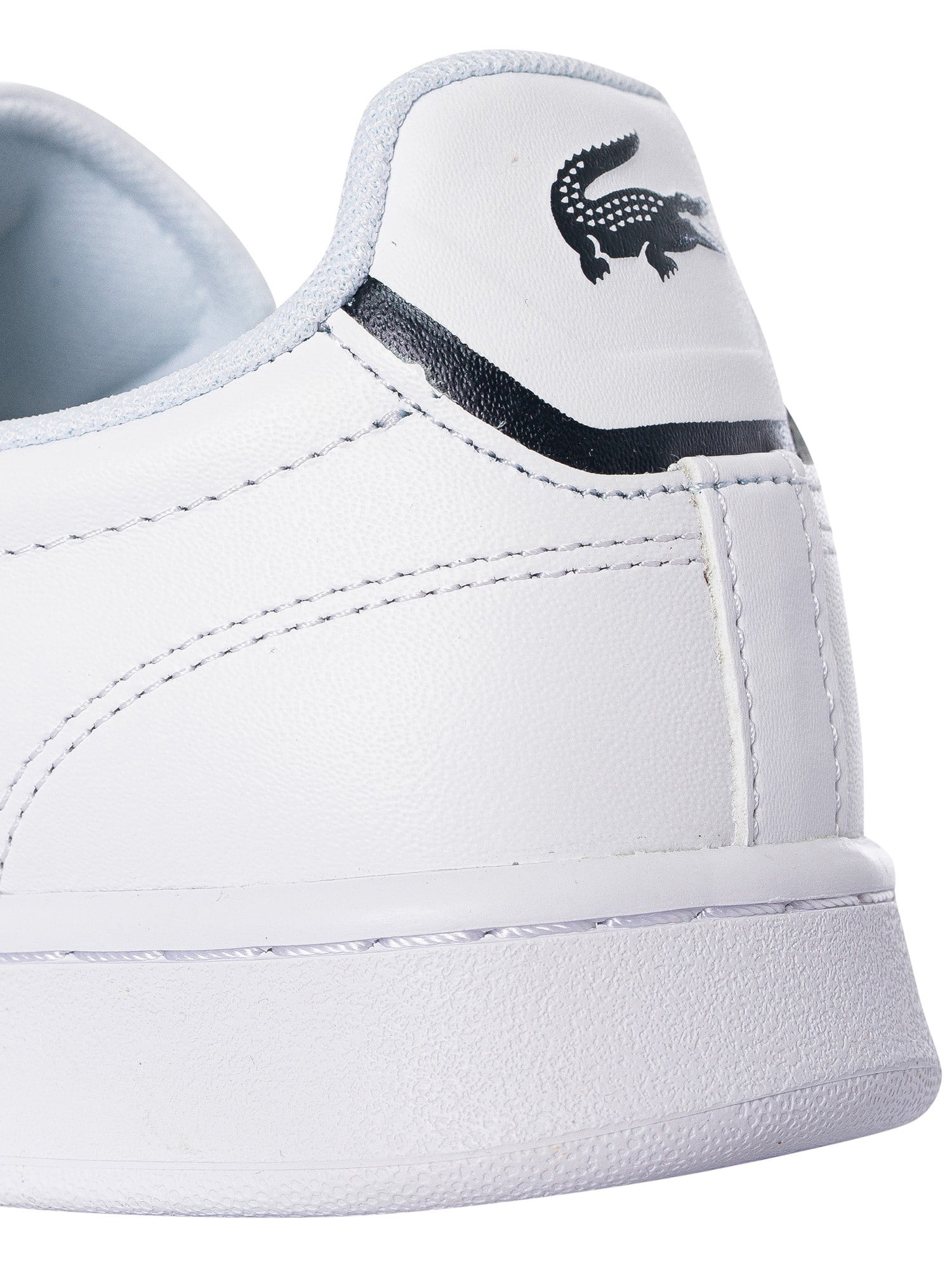 Lacoste white cheap womens trainers