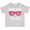 AC-Heather Grey, variant on Sanibel Island Florida Vacation Girls Toddler T-Shirt
