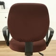thumbnail image 3 of Moonsaad Stretch Office Computer Rotating Chair Split Cover, Spandex Seat Cover Chair Protector Slipcover, 3 of 8