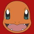 thumbnail image 2 of Boy's Pokemon Charmander Smile  Graphic Tee Red Small, 2 of 4