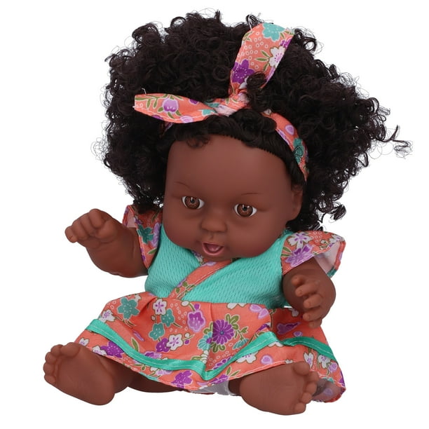 Bebé 20cm Reborn Baby Doll Realista Baby Doll Juguete Pelo Rizado Simulación Muñeca Colección Juguete Regalo
