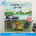 thumbnail image 2 of Personalized Camping Blanket Gift Idea For The Whole Family Blanket, 2 of 2