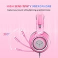 thumbnail image 3 of Auriculares para juegos SOMIC G951s Pink con micrófono para PS4, Xbox, PC y más, 3 of 8