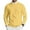 Yellow, variant on Mens Sweaters 2025 Fall Big and Tall Ribbed Solid Color Pullover Trendy Long Sleeve Crewneck Sweater Pullover Cable Knitted Sweater Top Yellow 3XL