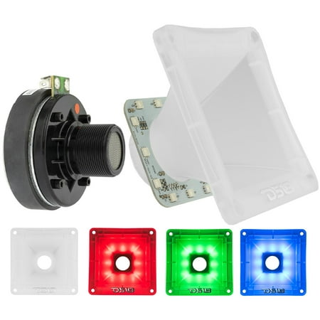 - 1x Pro Compression Super Driver 60W 8 Ohm RGB LED Horn DS18