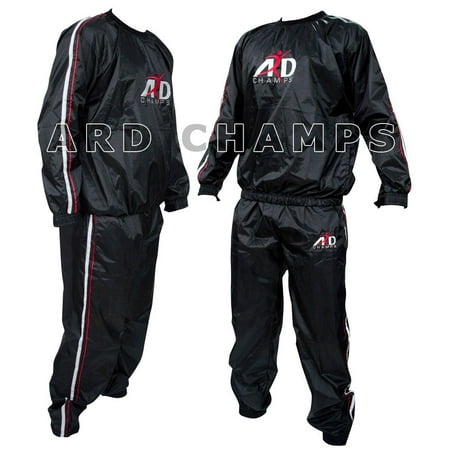 Heavy Duty Sweat Suit Sauna Exercise Gym Suit Fitness Weight Loss Anti-Rip Size