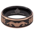 thumbnail image 5 of Celtic Dragon Tungsten Carbide Ring, 5 of 9