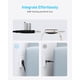 thumbnail image 5 of Anker Charging Station (100W), 9-in-1 USB C Power Strip with 300J Surge Protection, for iPhone 15 and MacBook, 5 ft Flat Cable and Plug, 4 USB C and 2 USB A Ports, 3 AC Outlets, for Home, Office, 5 of 5