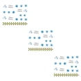 thumbnail image 4 of maskred New Arrival 1 Sheet Christmas 3D Sticker Snowflakes Tips Tatoos Party Manicure Transfer Sticker 1 6.4*5.2cm 3Set, 4 of 6