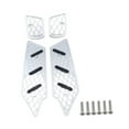 thumbnail image 3 of Kit de placa de pedal de reposapiés de aluminio izquierdo y derecho para C400x Professional CNC mecanizado Plateado, 3 of 8