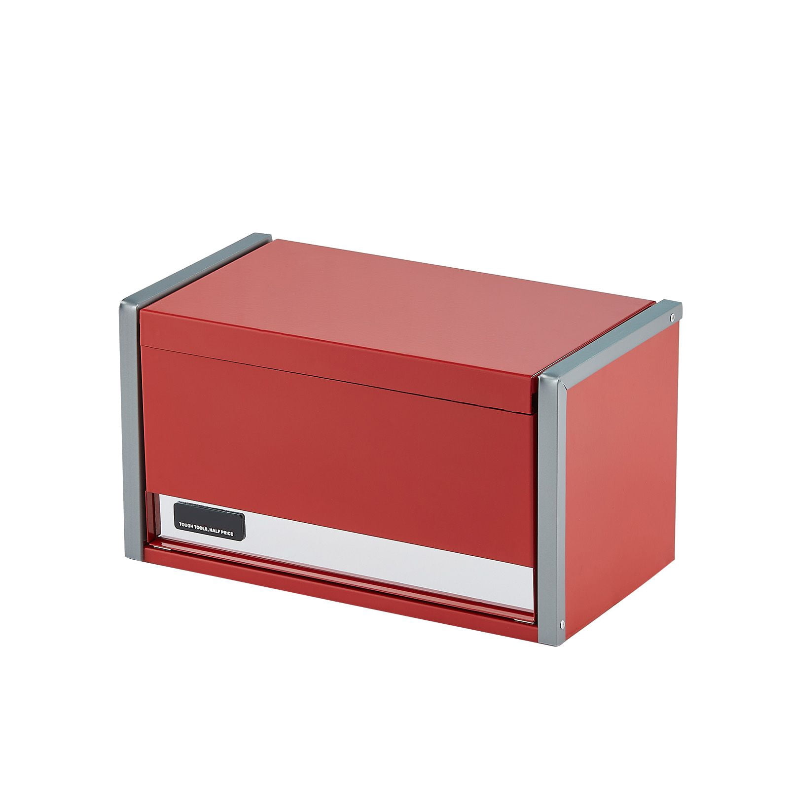 Metal Tool Box 8.6 Inch 3 Drawers 0.5mm Thickened Steel Powder Coated with EVA Liners PP Feet for Office Workshop Storage