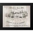 thumbnail image 2 of Nai, Danhui 14x12 Black Modern Framed Museum Art Print Titled - Chateau Chambort on Wood, 2 of 5