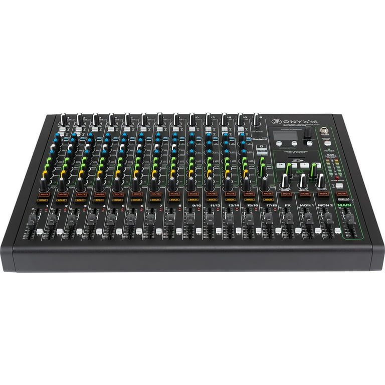 マッキーONYX16 Mackie Onyx16 16-channel Analog Mixer with Multi-track USB